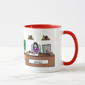 Cadeau d'équipe de ventes - tasse personnalisable