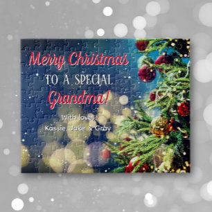 Cadeau des Grands! Puzzle de Noël personnalisé