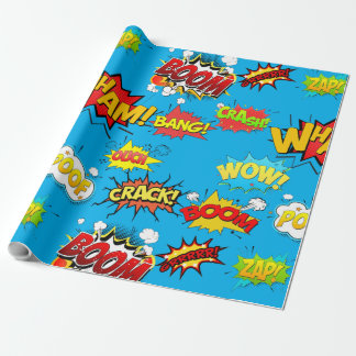 Cadeau dessin humique Papier d'enveloppement