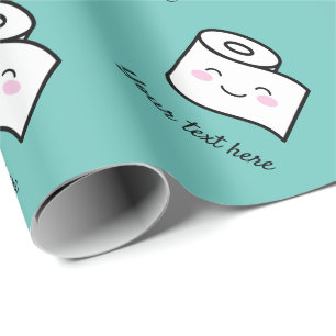 Cadeau Dessin humoristique sur papier de toilette personn