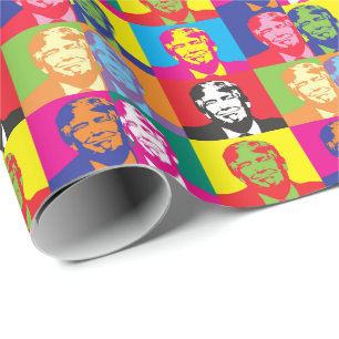 Cadeau DONALD TRUMP humoristique PAPIER D'ART POP