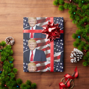 Cadeau DONALD TRUMP PAIE TOUT LE papier d'enveloppement d