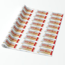 Donnez le papier d'emballage de chaussettes