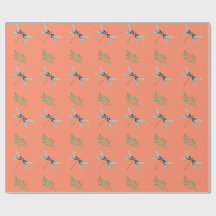 Dragonfly Delight : Papier d'enveloppement coordon