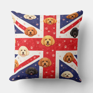 Cadeau drôle de Cockapoo | Coussin de Cockapoo UK