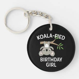 Cadeau drôle de fille d'anniversaire avec un koala