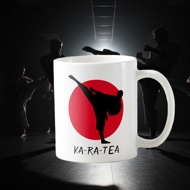 Cadeau drôle de tasse de café de karaté de (karate mug)