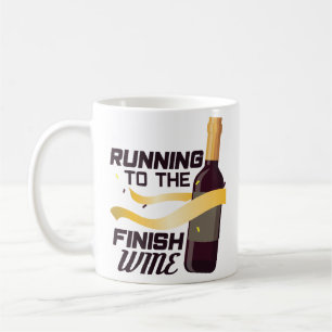 Cadeau drôle de tasse de café de marathonien