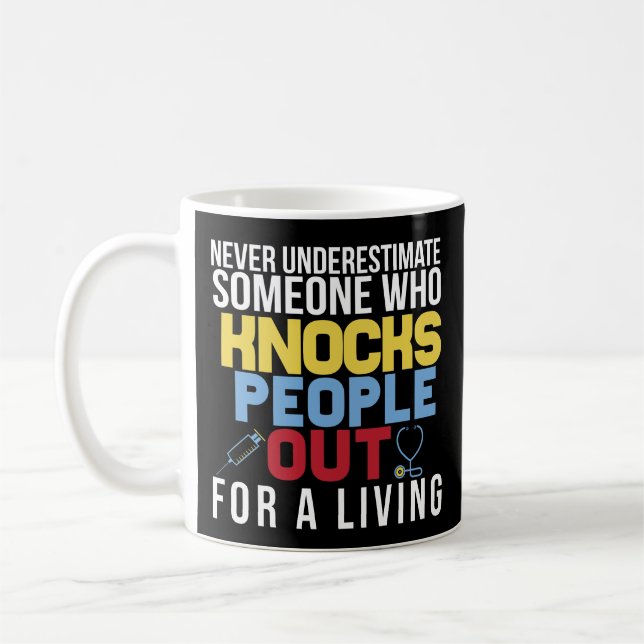 Cadeau drôle de tasse de café d'obtention du (Gauche)