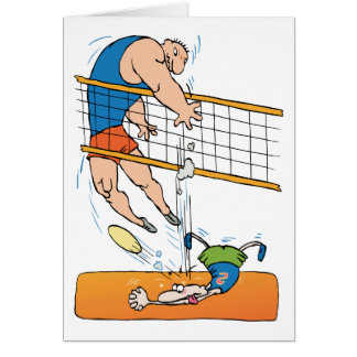 Cadeau drôle de volleyball