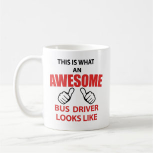 Cadeau drôle et génial pour chauffeur de bus Mug