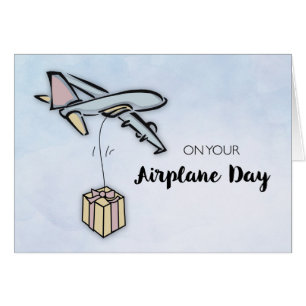 Cadeau du jour d'adoption de l'avion