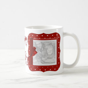 Cadeau du jour de modèle-Valentine de tasse