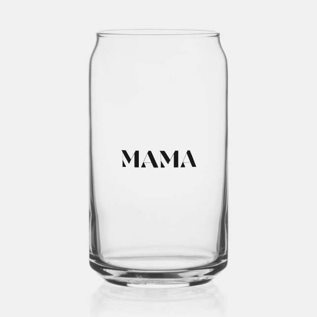 Cadeau en verre MAMA (Recto)