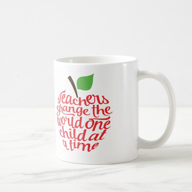 cadeau enseignant, enseigner tasse, tasse personna (Droite)