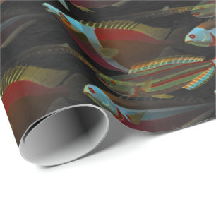 Cadeau Enveloppe merveilleuse de papier de poissons