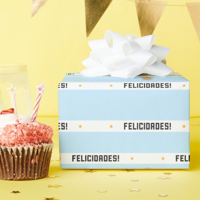 Cadeau Envelopper les félicidades de papier ! (Fête d'anniversaire)