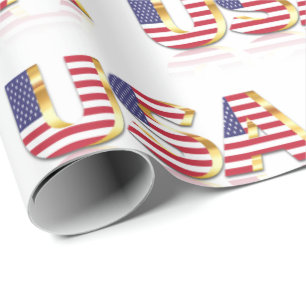 Cadeau États-Unis Drapeau papier Patriotique