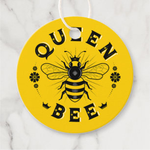 Cadeau Étiquettes cadeaux Queen Bee Round