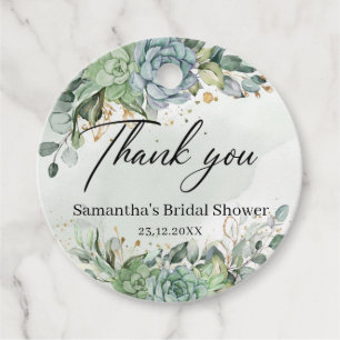 Cadeau Étiquettes de cadeaux de baby shower bohème avec s