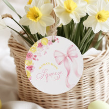 Étiquettes de cadeaux de remerciement pour Baby Sh