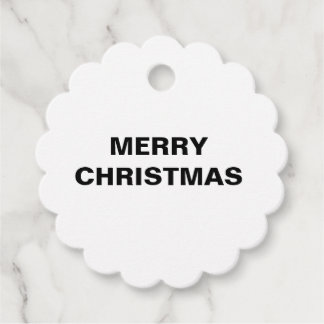 CADEAU ÉTIQUETTES DE FAVEUR SIMPLES NOËL OR