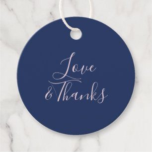 Cadeau Étiquettes de remerciement pour cadeaux de mariage