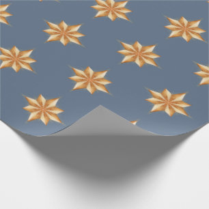 Cadeau Étoile de papier d'enveloppement de la Nativité de