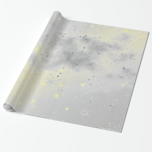 CADEAU ÉTOILES ET NUAGES EN PAPIER