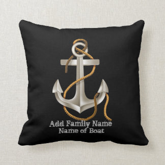 Cadeau fait sur commande de coussin d'Ancre