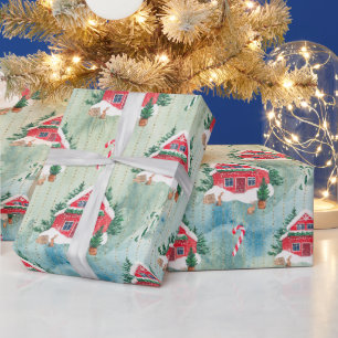 Cadeau Ferme de Noël ferme en papier confortable maison e