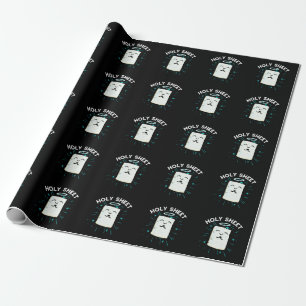 Cadeau Feuille Saint Funky Halo Papier Pun Dark BG