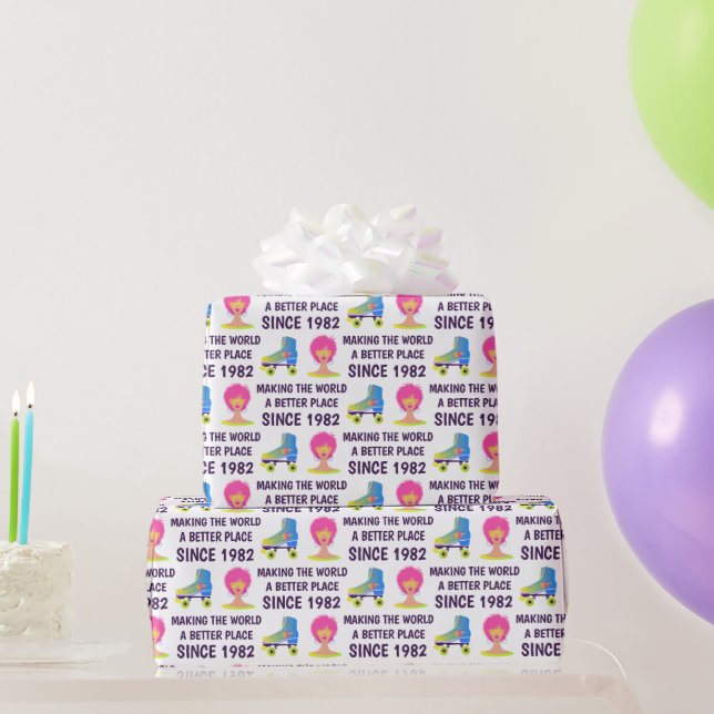 Cadeau Feuilles papier d'enveloppement d'anniversaire des (Cadeaux de fête)