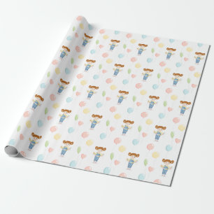 Cadeau Fille d'anniversaire dans les couloirs papier enve