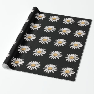 Cadeau Fleur - Papier à enveloppement brillant, 30 po x 6