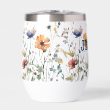 Cadeau Fleur sauvage Boho personnalisé