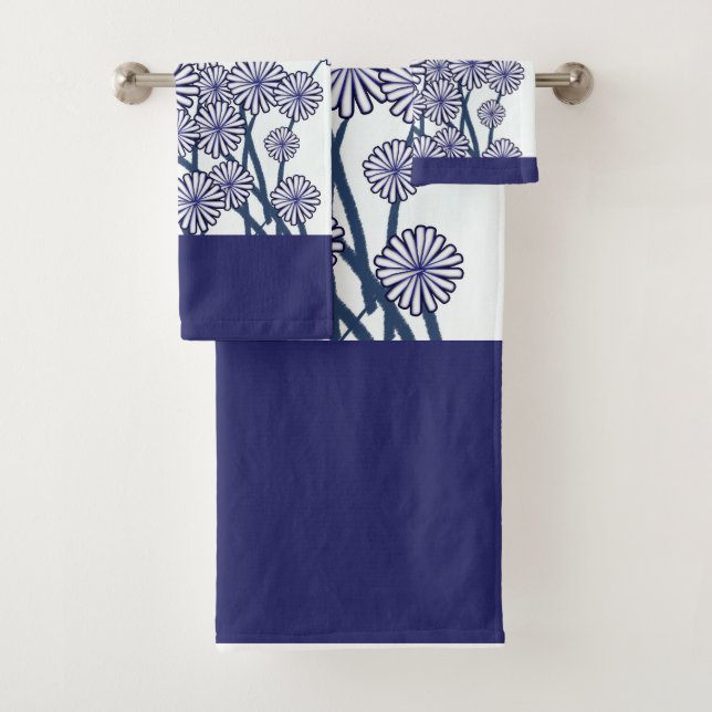 Cadeau Fleurs Bleues  (En situation)