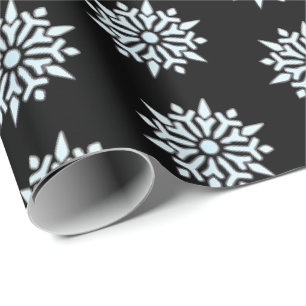 Cadeau Flocons de neige de Nordic de papier d'emballage