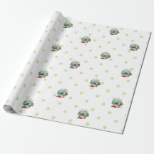 Fraise Fête Anniversaire Thème Papier d'enveloppem