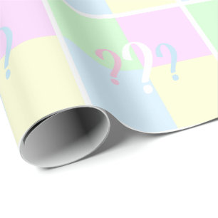 Cadeau Genre révéler papier d'emballage de point d'interr