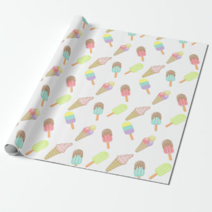 Cadeau Glaces en papier d'emballage