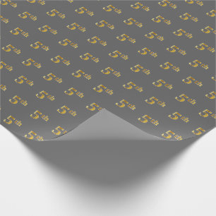 Cadeau Gris, papier d'emballage (de cinquième) événeme