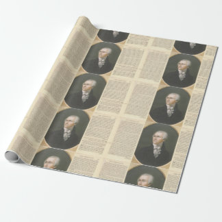Cadeau Hamilton et le papier d'emballage fédéraliste