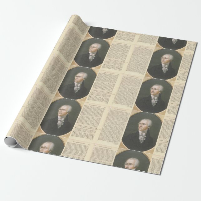 Cadeau Hamilton et le papier d'emballage fédéraliste (Déroulé)