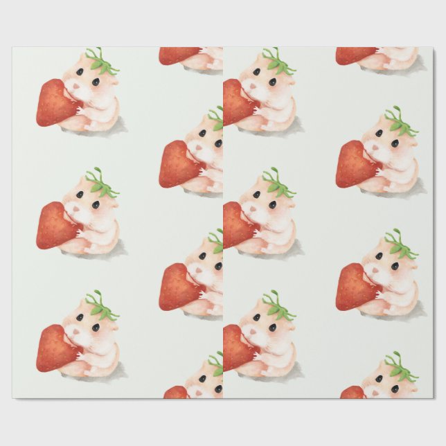 CADEAU HAMSTER DE COULEUR D'EAU AVEC PAPIER À REPASSAGE D (Couture)