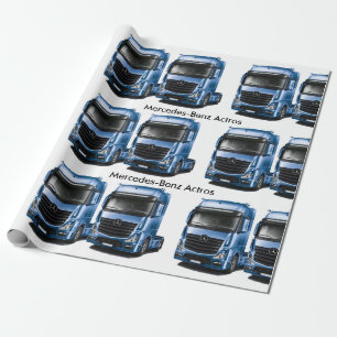 Cadeau Image de camion pour le papier d'emballage
