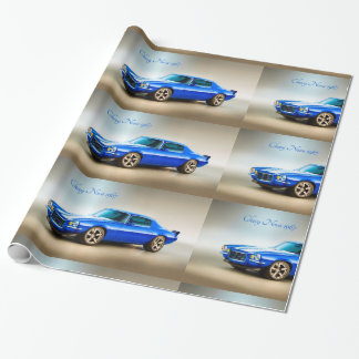Cadeau Image de voiture classique pour papier brillant