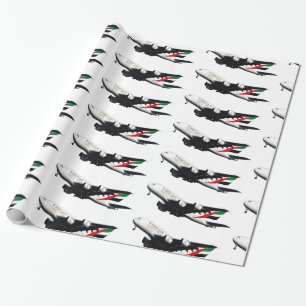 Cadeau Images Airbus A380-800 pour papier d'emballage bri
