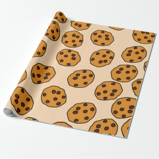 Cadeau impression biscuit sur papier d'emballage à la crè
