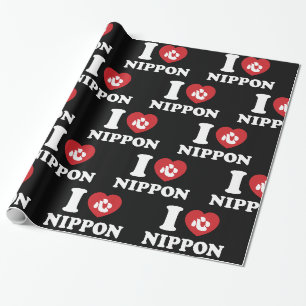 CADEAU J'AI LE COEUR [AMOUR] PAPIER À LAVAGE EN NIPPON